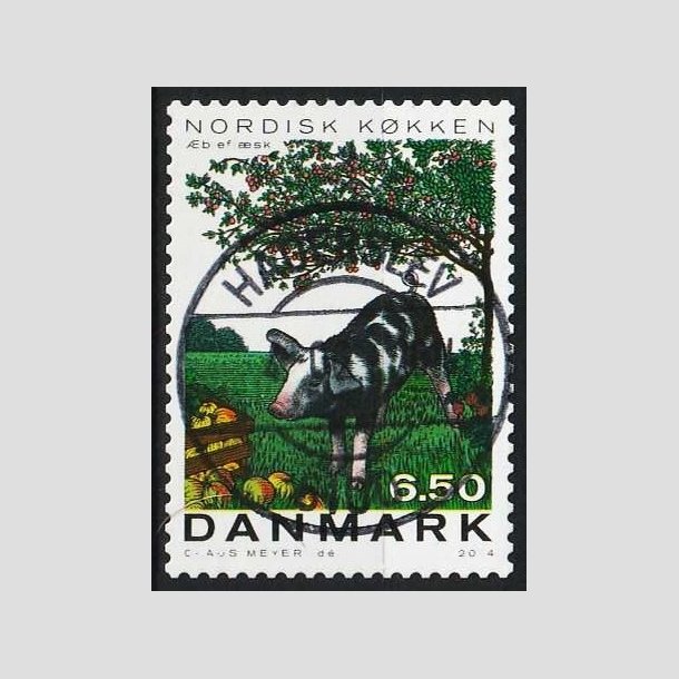 FRIMRKER DANMARK | 2013 - AFA 1764 - Nordisk kkken - 6,50 Kr. flerfarvet - Lux Stemplet Haderslev