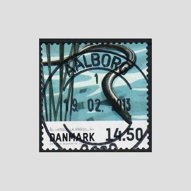 FRIMRKER DANMARK | 2013 - AFA 1729 - Fisk - 14,50 Kr. l - Pragt Stemplet Aalborg