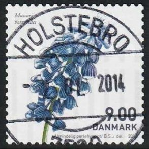 FRIMRKER DANMARK | 2014 - AFA 1766 - Forrsblomster - 9,00 Kr. flerfarvet - Lux Stemplet Holstebro