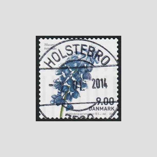 FRIMRKER DANMARK | 2014 - AFA 1766 - Forrsblomster - 9,00 Kr. flerfarvet - Lux Stemplet Holstebro