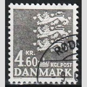 FRIMRKER DANMARK | 1988 - AFA 899 - Rigsvben - 4,60 Kr. gr - Hjrne Stemplet 