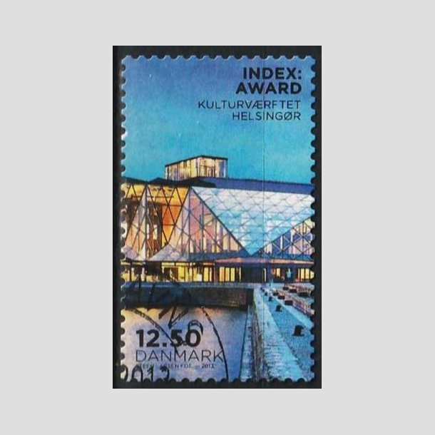 FRIMRKER DANMARK | 2013 - AFA 1749 - INDEX:AWARD - 12,50 Kr. flerfarvet - Pnt Stemplet