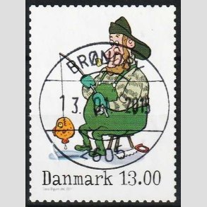 FRIMRKER DANMARK | 2011 - AFA 1685 - Vintereventyr - 13,00 Kr. flerfarvet - Pragt Stemplet