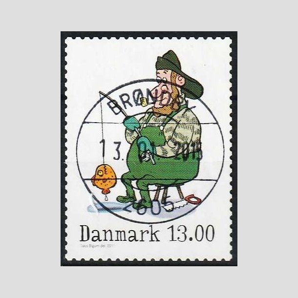 FRIMRKER DANMARK | 2011 - AFA 1685 - Vintereventyr - 13,00 Kr. flerfarvet - Pragt Stemplet
