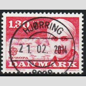 FRIMRKER DANMARK | 1980 - AFA 695 - Europamrker - 1,30 Kr. rd - Pragt Stemplet Hjrring