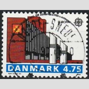 FRIMRKER DANMARK | 1990 - AFA 965 - Europamrker - 4,75 Kr. flerfarvet - Lux Stemplet