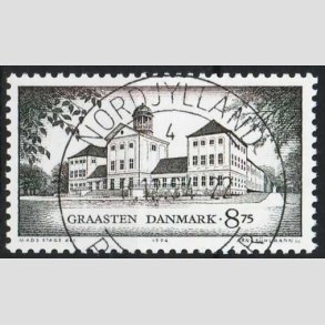 FRIMRKER DANMARK | 1994 - AFA 1065 - Danske Slotte - 8,75 Kr. flerfarvet - Pragt Stemplet