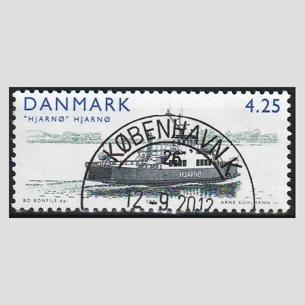 FRIMRKER DANMARK | 2001 - AFA 1301 - -frger - 4,25 Kr. Hjarn - Pragt Stemplet