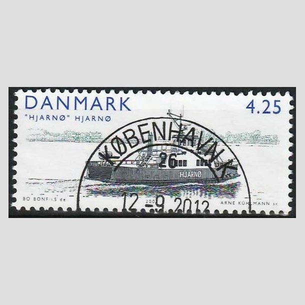 FRIMRKER DANMARK | 2001 - AFA 1301 - -frger - 4,25 Kr. Hjarn - Pragt Stemplet