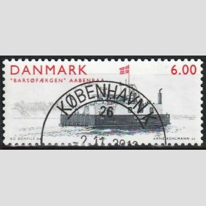 FRIMRKER DANMARK | 2001 - AFA 1302 - -frger - 6,00 Kr. Barsfrgen - Lux Stemplet