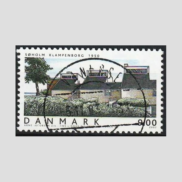 FRIMRKER DANMARK | 2002 - AFA 1336 - Danske boliger I. - 9,00 Kr. Sholm - Pragt Stemplet Vanlse