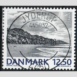 FRIM�RKER DANMARK | 2002 - AFA 1318 - Landskabsbilleder - 12,50 Kr. Thy - Pragt Stemplet Jyderup