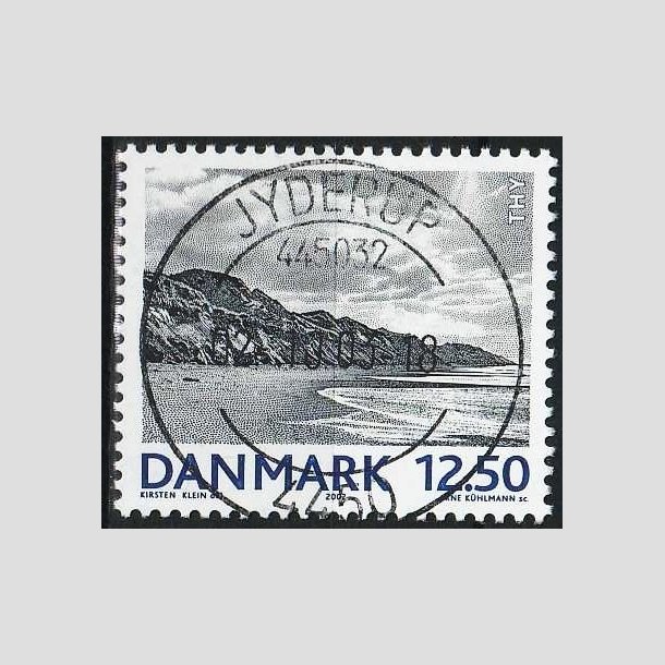 FRIMRKER DANMARK | 2002 - AFA 1318 - Landskabsbilleder - 12,50 Kr. Thy - Pragt Stemplet Jyderup
