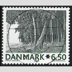 FRIM�RKER DANMARK | 2002 - AFA 1317 - Landskabsbilleder - 6,50 Kr. Langeland - Pragt Stemplet Odder