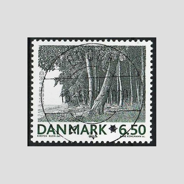 FRIMRKER DANMARK | 2002 - AFA 1317 - Landskabsbilleder - 6,50 Kr. Langeland - Pragt Stemplet Odder