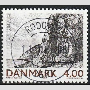 FRIMRKER DANMARK | 2002 - AFA 1315 - Landskabsbilleder - 4,00 Kr. Bornholm - Pragt Stemplet