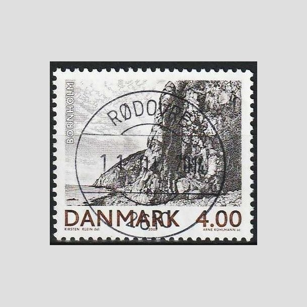 FRIMRKER DANMARK | 2002 - AFA 1315 - Landskabsbilleder - 4,00 Kr. Bornholm - Pragt Stemplet