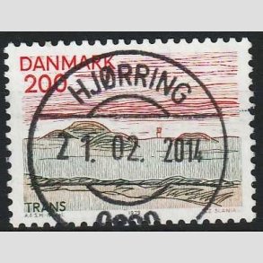 FRIM�RKER DANMARK | 1979 - AFA 688 - Nordjylland - 200 �re flerfarvet - Pragt Stemplet