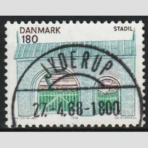 FRIMRKER DANMARK | 1978 - AFA 663 - Midtjylland - 180 re flerfarvet - Pragt Stemplet Jyderup
