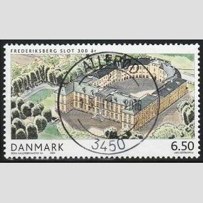 FRIM�RKER DANMARK | 2004 - AFA 1393 - Frederiksberg Slot - 6,50 Kr. flerfarvet - Pragt Stemplet Aller�d