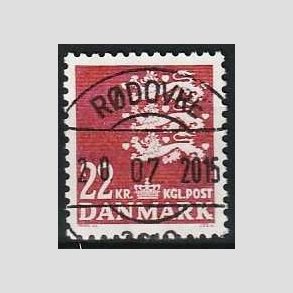 FRIMRKER DANMARK | 1987 - AFA 876 - Rigsvben 22 Kr. matrd - Lux Stemplet