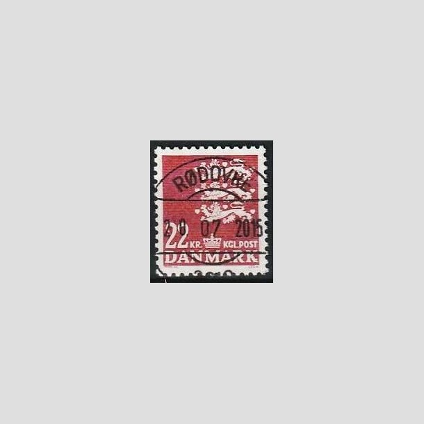 FRIMRKER DANMARK | 1987 - AFA 876 - Rigsvben 22 Kr. matrd - Lux Stemplet