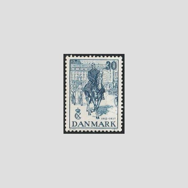 FRIMRKER DANMARK | 1937 - AFA 242 - Chr. X 25 re jubilum 30 re bl - Postfrisk