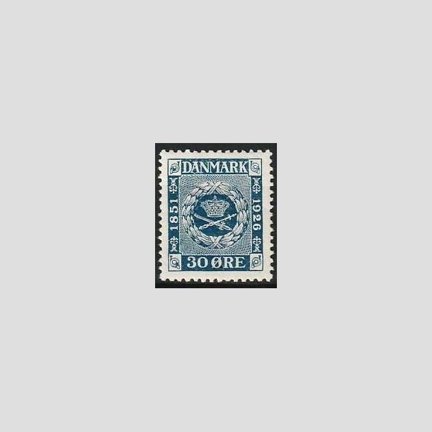 FRIMRKER DANMARK | 1926 - AFA 156 - Frimrkets 75 rs jubilum 30 re bl - Postfrisk