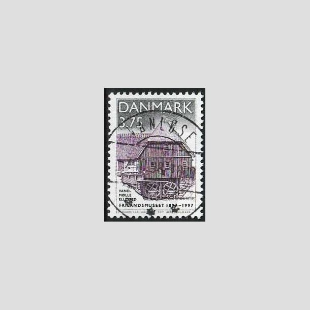 FRIMRKER DANMARK | 1997 - AFA 1140 - Frilandsmuseet 100 r - 3,75 Kr. vandmlle - Pragt Stemplet Vanlse
