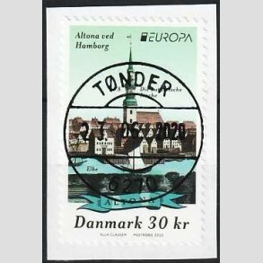 FRIM�RKER DANMARK | 2020 - AFA 2006 - Gamle postruter. - 30,00 kr. flerfarvet p� klip - Lux Stemplet T�nder