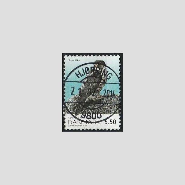 FRIMRKER DANMARK | 2009 - AFA 1572 - Danmarks natur II - 5,50 Kr. flerfarvet - Pragt Stemplet Hjrring