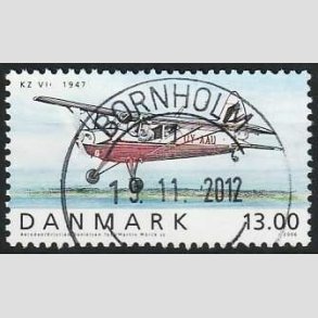 FRIM�RKER DANMARK | 2006 - AFA 1481 - Ellehammer - 13,00 Kr. flerfarvet - Pragt Stemplet Bornholm