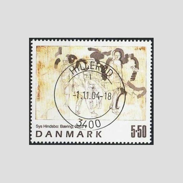 FRIMRKER DANMARK | 2003 - AFA 1361 - Frimrkekunst 6. - 5,50 Kr. Sys Hindsbo - Pragt Stemplet Hillerd