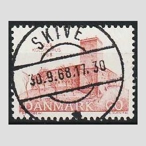FRIMRKER DANMARK | 1968 - AFA 471 - Koldinghus slot 700 r - 60 re rd - Pragt Stemplet Skive