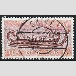 FRIMRKER DANMARK | 1970 - AFA 503 - Dansk skibsfart - 30 re lysbrun/rdbrun - Lux Stemplet Skive
