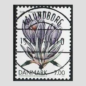 FRIM�RKER DANMARK | 2006 - AFA 1457 - For�rsblomster - 7,00 Kr. Krokus - Pragt Stemplet Kalundborg