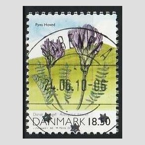 FRIMRKER DANMARK | 2010 - AFA 1603 - Danmarks natur - 18,50 Kr. flerfarvet - Lux Stemplet Aabenraa
