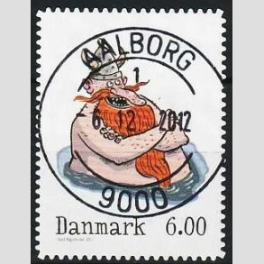 FRIM�RKER DANMARK | 2011 - AFA 1682a - Vintereventyr - 6,00 Kr. flerfarvet - Pragt Stemplet Aalborg