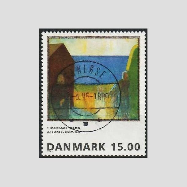 FRIMRKER DANMARK | 1995 - AFA 1100 - Maleriserie 8. - 15,00 Kr. - Pragt Stemplet Vanlse