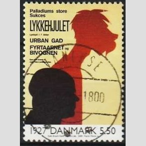 FRIMRKER DANMARK | 2000 - AFA 1252 - 1900-tallet - 5,50 Kr. flerfarvet - Pragt Stemplet Vanlse