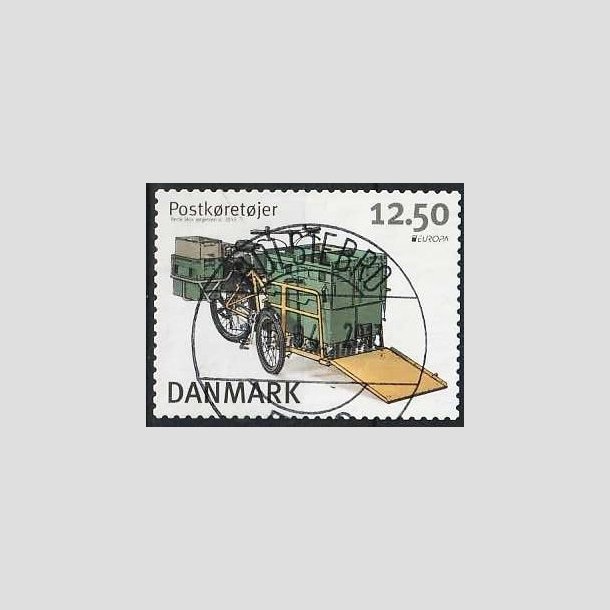 FRIMRKER DANMARK | 2013 - AFA 1741 - Postkretjer - 12,50 Kr. flerfarvet - Lux Stemplet Holstebro