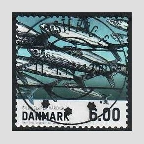 FRIM�RKER DANMARK | 2013 - AFA 1726 - Fisk - 6,00 Kr. sild - Lux Stemplet Holstebro