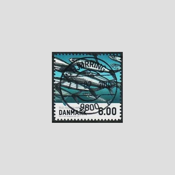 FRIMRKER DANMARK | 2013 - AFA 1726a - Fisk - 6,00 Kr. sild - Lux Stemplet Hjrring