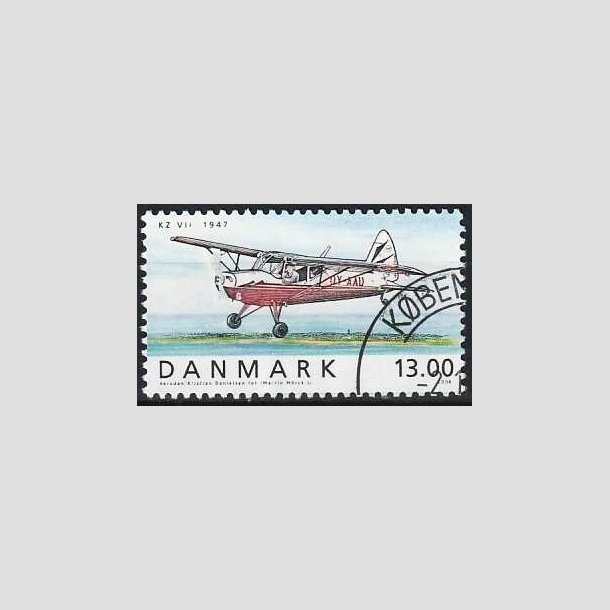 FRIMRKER DANMARK | 2006 - AFA 1481 - Ellehammer - 13,00 Kr. flerfarvet - Pnt hjrnestemplet 