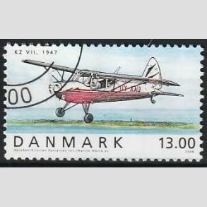FRIMRKER DANMARK | 2006 - AFA 1481 - Ellehammer - 13,00 Kr. flerfarvet - Pnt hjrnestemplet 