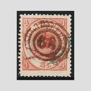 FRIMRKER DANMARK | 1864-70 - AFA 13 - 4 Skilling rd Krone Scepter - Stemplet