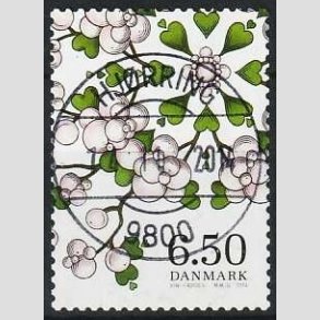 FRIMRKER DANMARK | 2014 - AFA 1796 - Vinter-poesi - 6,50 Kr. snebr - Pragt Stemplet Hjrring