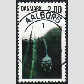 FRIM�RKER DANMARK | 2011 - AFA 1663A - Sommerens blomster - 2,00 Kr. flerfarvet - Pragt Stemplet Aalborg