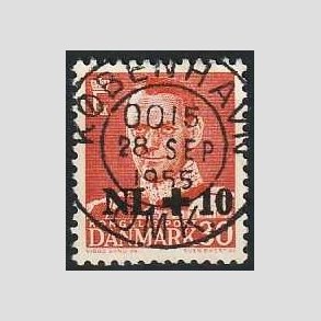 FRIMRKER DANMARK | 1953 - AFA 344 - Hollandshjlpen - NL +10/30 re rd - Lux Stemplet