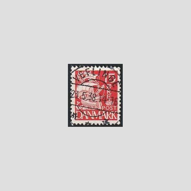 FRIMRKER DANMARK | 1937-40 - AFA 203a - Karavel 15 re rd Type II - Lux Stemplet Veflinge